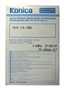 *DEVELOPER KONICA ORIGINALE PER U, BIX 115, 115 Z, 1515, 1590 PZ. 1