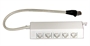 DISTRIBUTORE ISDN CON 5 PRESE RJ 45 FEMMINA - SPINA RJ45 MASCHIO (A-IS ADAP5)