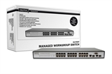 FAST ETHERNET SWITCH LAYER 2 SNMP 24 PORTE 10/100 + 2 PORTE GIGABIT