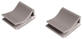 *FERMACAVO ADESIVO PER CAVI FLAT INTERINI - DIMENSIONI MM.20X26X6,5 (AKHF-1)