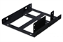 FRAME INTERNO IN METALLO PER MONTAGGIO 2 HD 2.5' IN UN ALLOGGIAMENTO DA 3,5