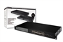GIGABIT SMART SWITCH PER RETI 19' 16 PORTE + 4  PORTE FIBRA OTTICA SFP