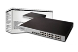 GIGABIT WEB SMART SWITCH PER RETI 19' 24 PORTE + 4 SFP PER FIBRA OTTICA
