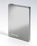 HARD DISK ESTERNO TOSHIBA STORE STEEL 1,8' 160GB, STAINLESS STEEL, TITANIUM