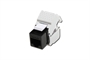 INSERTO JACK UTP NON SCHERMATO RJ45 CAT. 6A CLASSE E CERTIFICATO DE-EMBEDDED - TOOLFREE