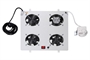 KIT 4 VENTOLE CON TERMOSTATO COLORE GRIGIO CHIARO PER ARMADI LINEA PROFESSIONALE (DN-19 FAN-4)