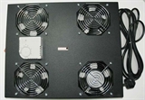 KIT CON 4 VENTOLE E TERMOSTATO PER ARMADI LINEA ECO DA PAVIMENTO COLORE NERO RAL 9005