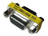 MINI ADATTATORE 15 POLI HD FEMMINA/FEMMINA (VGA) GENDER CHARGER (AB420)