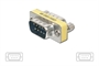 MINI ADATTATORE 9 POLI MASCHIO/MASCHIO GENDER CHANGER (AB410)