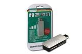 MINI CARD READER USB 2.0 PER SD, MMC, MS E TRANS FLASH