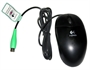 MOUSE OTTICO CON SCROLL PS2 BLACK LOGITECH 953688-1600