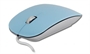MOUSE USB CON SENSORE OTTICO COLORE AZZURRO
