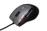 MOUSE USB TECNOLOGIA LASER FINO A 5000  DPI, 7 BOTTONI, PESO REGOLABILE