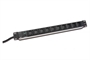 MULTIPRESA 10 PRESE FEMMINA IEC C13 1 UNITA' 19' PER ARMADI RACK (DN-95404)