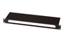 PANNELLO GESTIONE CAVI 1 UNITA' CON FORO CENTRALE PER ARMADI RACK COLORE NERO RAL 9005 (DN-19 ORG-3U