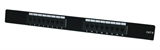 PANNELLO PATCH 19' NON SCHERMATO UTP 16 PORTE 8 POLI RJ45 PER RETI CATEGORIA 6 - 1 UNITA'