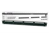 PANNELLO PATCH 19' NON SCHERMATO UTP 24 PORTE 8 POLI RJ45 PER RETI CATEGORIA 5E - 1 UNITA'