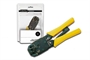 PINZA UNIVERSALE PER CRIMPARE CONNETTORI 4,6,8 POLI RJ11 RJ12 RJ45