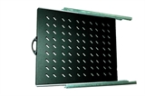 RIPIANO PER ARMADIO 19 ' 1 UNITA' PROFONDITA' 500MM. - CAPACITA' DI CARICO 60 KG. -  COLORE NERO- ES
