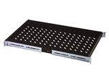 RIPIANO PER ARMADIO 19' LINEA SERVER 1 HU PROFONDITA' 720mm CAPACITA' DI CARICO 100 KG. - COLORE NER