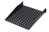 RIPIANO PER ARMADIO 19' UNIVERSALI - PROFONDITA' 350 MM-. CAPACITA' DI CARICO 20 KG. - COLORE NERO R