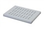 RIPIANO PER ARMADIO PROFONDITA' 350 MM.- CAPACITA' DI CARICO 50 KG. VITI INCLUSE GRIGIO (PER LINEA P