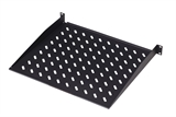 RIPIANO UNIVERSALE PER ARMADIO 19' - 1 UNITA' - PROFONDITA' 250 MM, COLORE NERO RAL 9005