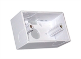 SCATOLA A MURO PER PLACCHE RJ45 COLORE CHIARO