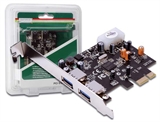 SCHEDA PCI-EXPRESS 2 PORTE USB 3.0