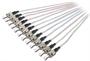 *SET 12 CAVI FIBRA OTTICA COLORATI CON CONNETTORI ST PIGTAIL - LUNGHEZZA  2 MT. (AL-5FPST-02I-SET/2)