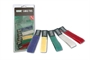 SET 5 FASCETTE COLORATE A STRAPPO IN VELCRO 5 COLORI DIVERSI PER IDENTIFICARE I CAVI(DA-CT4001)