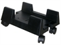 SUPPORTO COMPUTER VERTICALE CON RUOTE COLORE NERO