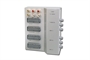 SWITCH BOX SCART 3 PORTE CON AUDIO - COLORE ARGENTO