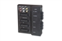 SWITCH BOX SCART 3 PORTE CON AUDIO - COLORE NERO