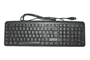 TASTIERA USB LAYOUT USA COLORE NERO