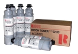 TONER RICOH ORIGINALE PER AFICIO 220,270 CONF. 1 X 2 (RIF OEM TYPE 2210D)