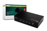 VIDEO/AUDIO SPLITTER DVI PER 1 PC E 4 MONITOR/CASSE
