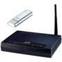 ZyXEL Wireless Router ADSL e ADSL2/2+ Firewall integrato, switch 4 LAN 10/100 e chiave wireless USB